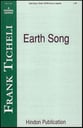 Earth Song SATB choral sheet music cover